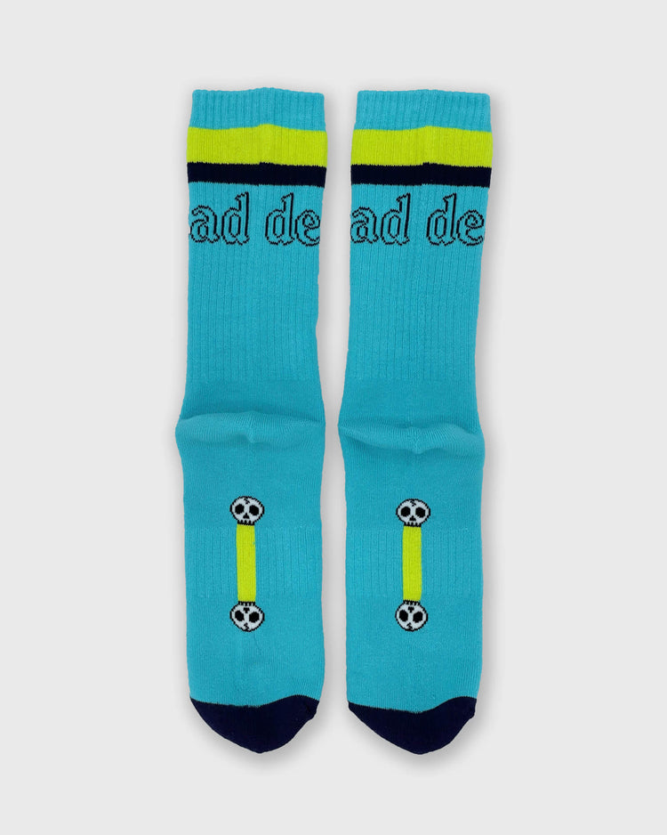 Aqua Crew Socks