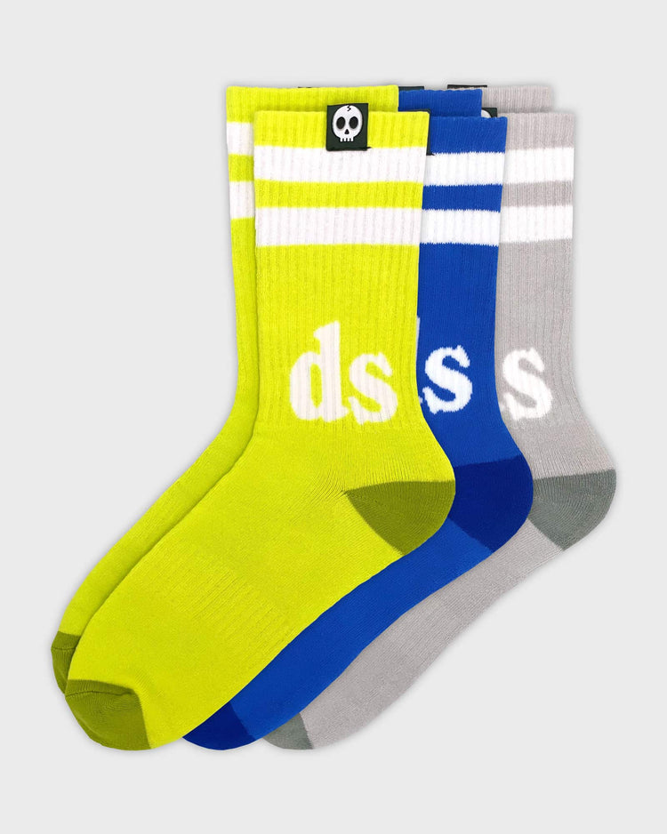 Drop 3 (3-Pack Crew Socks)